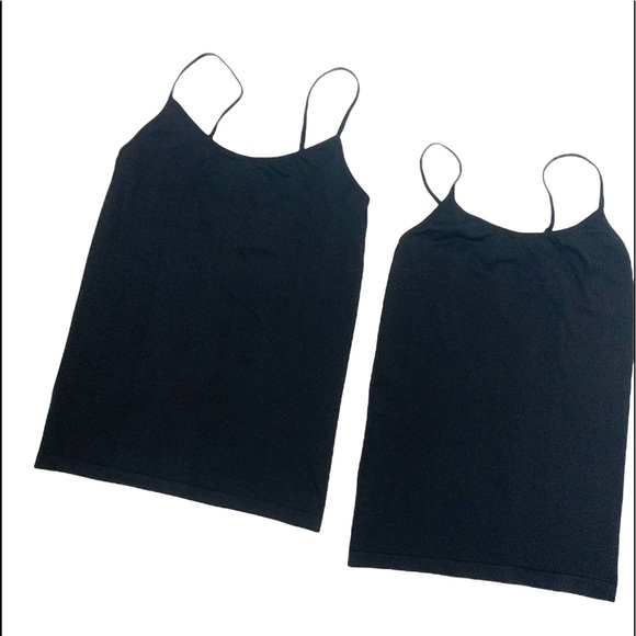 Ardene Tops - Ardenes Bundle of 2 Black tank tops - 2 sizes